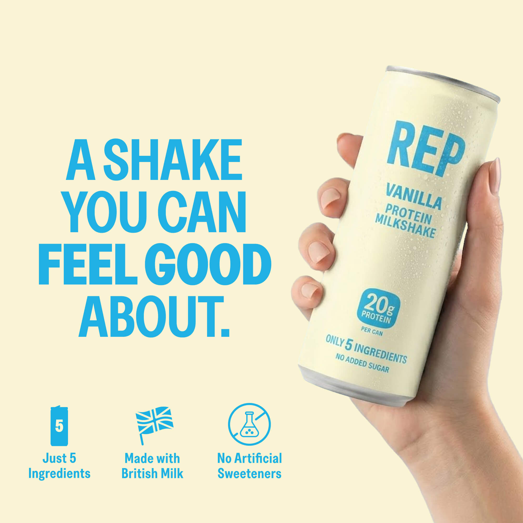 Vanilla Protein Milkshake